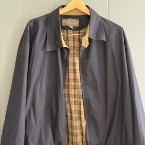 Timber Creek Wrangler plaid lined jacket XL navy 90s grandpacore vintage